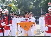 Lewati Proses Panjang, Paskibraka Mahulu Sukses Kibarkan Bendera Pusaka Merah Putih