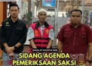 Tipikor DD Kampung Abit Kutai Barat Masuk Sidang Pemeriksaan Saksi